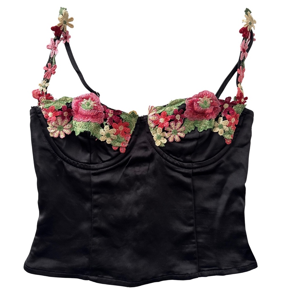 Embroidered Princess Polly Corset